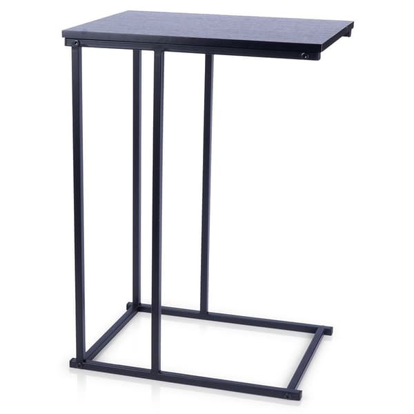Sort metal sofabord side 40x26x58 cm