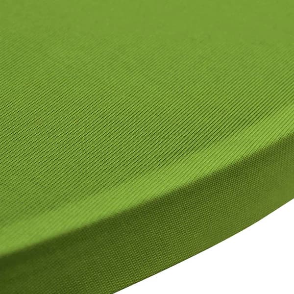 vidaXL Flexibelt bordsöverdrag grönt 2 st 80 cm