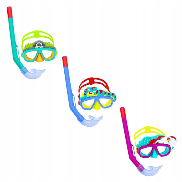 Sukellussetti Sukellusmaski snorkelilla Snorkeli Uimulasit Leniwiec