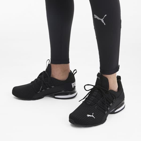 Puma AXELION BLOCK herre sportssko sort 19314801 størrelse 40.5