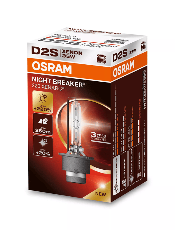 Osram Nattebryder Xenarc D2S NL 220%