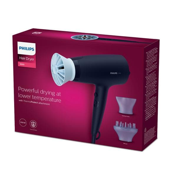 PHILIPS Series 3000 BHD360/20 hiustenkuivaaja