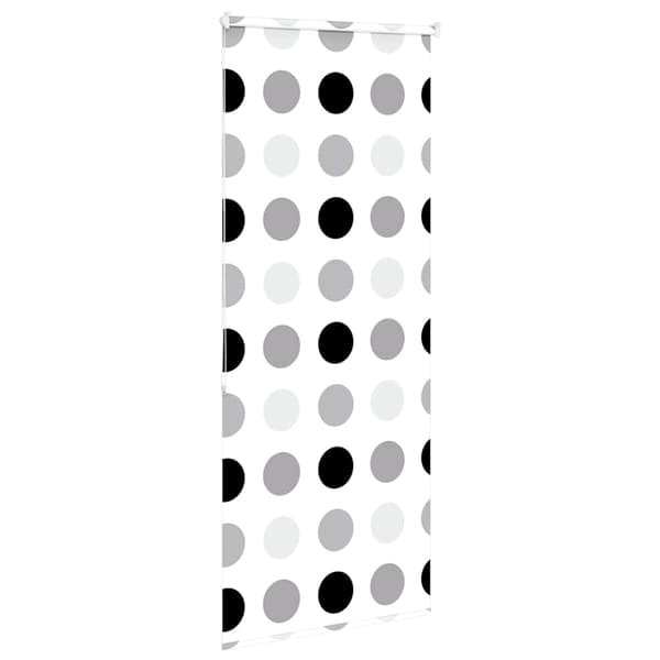 vidaXL Duschrullgardin 110x240 cm Tygbredd 106 cm