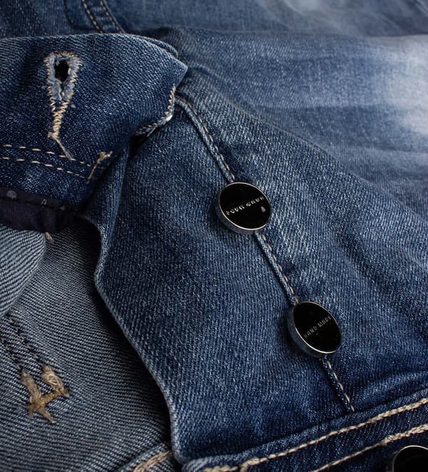 Herre marineblå Recea sweatshirt L