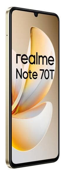 REALME Note 70T 4G (LTE) Smartphone 4GB/128GB Guld