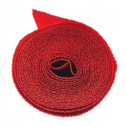 Kräppapper, rött kräppapper 50x250cm, 1 st.