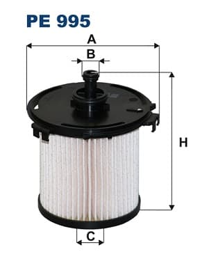 BRÄNSLEFILTER PE995 FILTRON