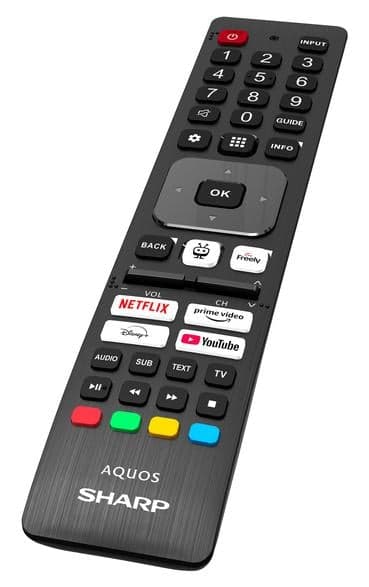 SHARP 43GK4445E 43" 4K Dolby Vision Atmos svart LED-TV