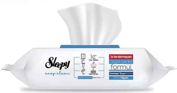 Sleepy - Ekstra Hygiene vådservietter, blå, 100 stk.