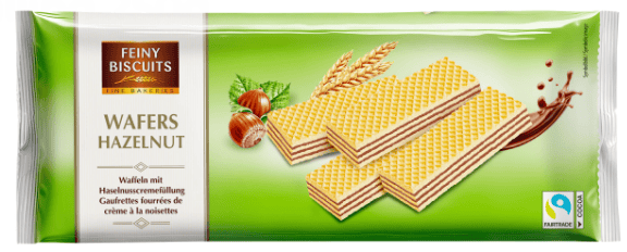 Feiny Biscuits -pähkinävohvelit 250 g