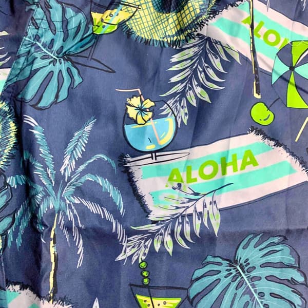 hawaiianske junior badeshorts net slim L