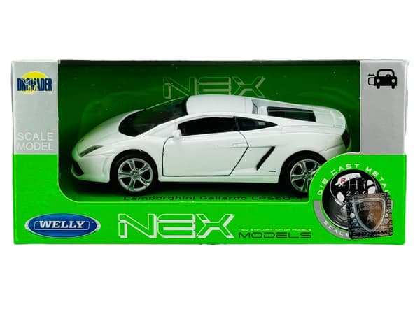 WELLY LAMBORGHINI GALLARDO LP560-4 WHITE 1:34 43620