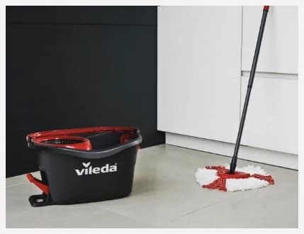 Vileda Mopp vridbar med hink turbo snabb städning