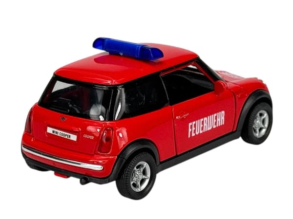 WELLY MINI COOPER BRANDKÅR 1:34 49766