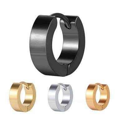 HUGGIE ørering - klassisk sølvcreole - KH-006 HUGGIE ørering - klassisk sølvcreole - KH-006