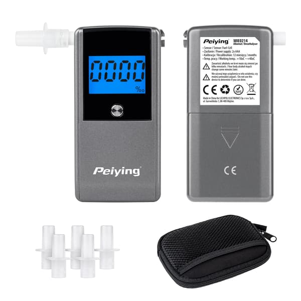 Peiying alkometer mundstykker kalibrering 24m