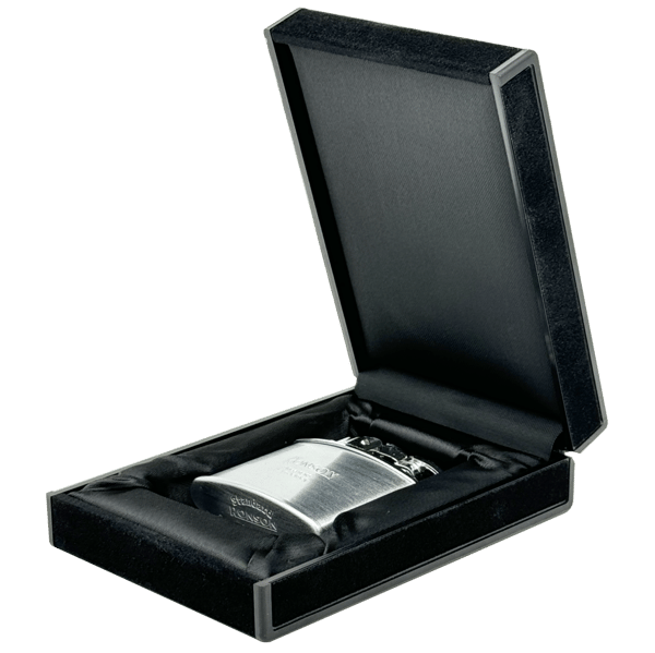 RONSON NOSTALGIA SILVER SATIN Benzinlighter