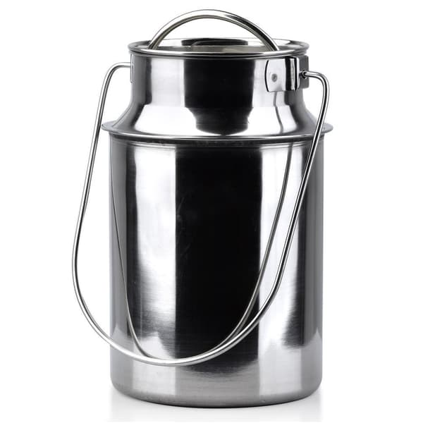Ruostumaton maitokannu 2,5 l