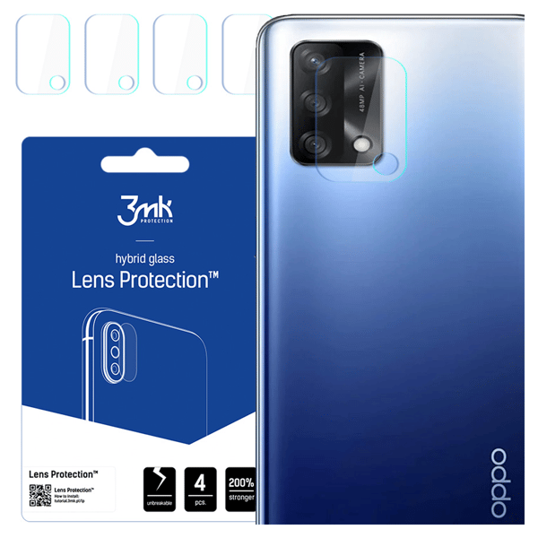 Oppo F19 - 3mk Linsskydd