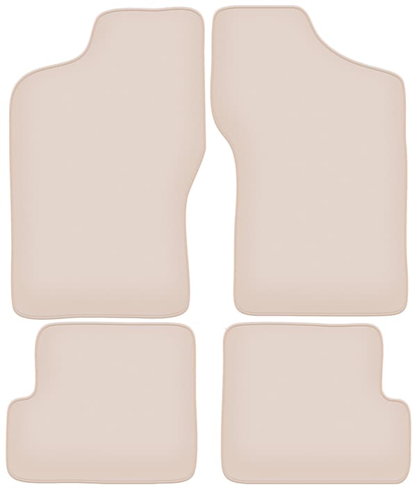 Måtter PREMIUM beige til Fiat Cinquecento hatchback 1991-1998