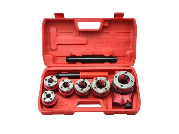 6-osainen kierteitin 1/4"-1.1/4"