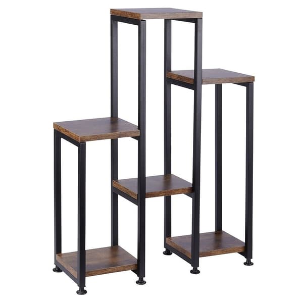 Metal blomsterstand 6-niveauer 70 cm