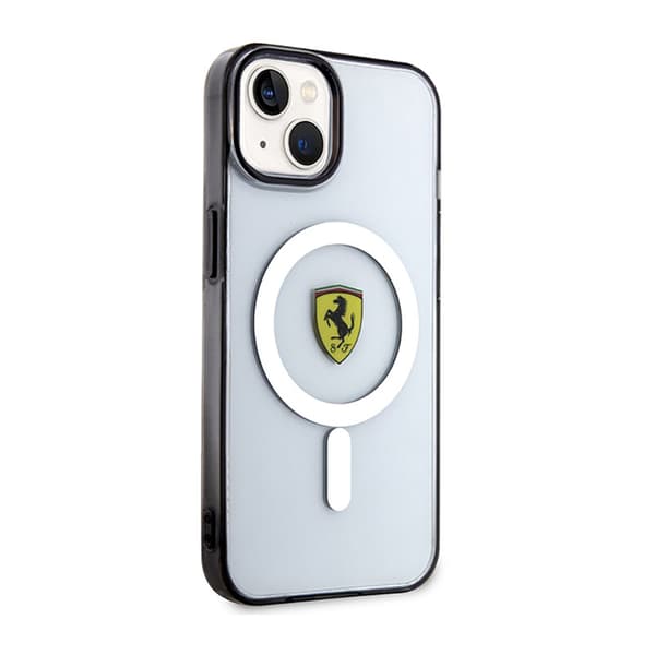 Ferrari Outline Magsafe - iPhone 14 Plus cover (gennemsigtigt)