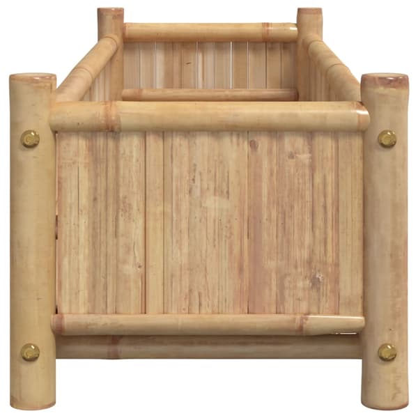 vidaXL Blomkruka, 100x30x25 cm, Bambu