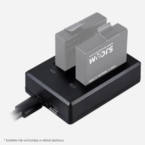 SJCAM M20 UN38.3 Dual 2-Bay oplader