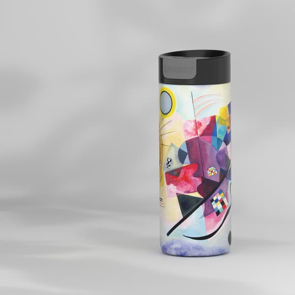 Kambukka Olympus termosmugg gul-röd-blå 500ml