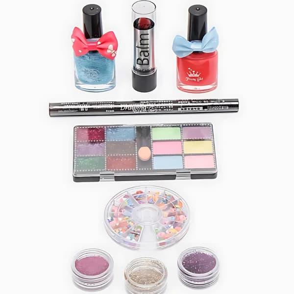 Makeup kit neglelampe gave til børn piger 10 år