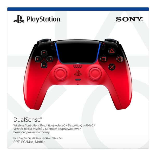 Sony PS5 DualSense Techno Red spelkontroll i ny utgåva