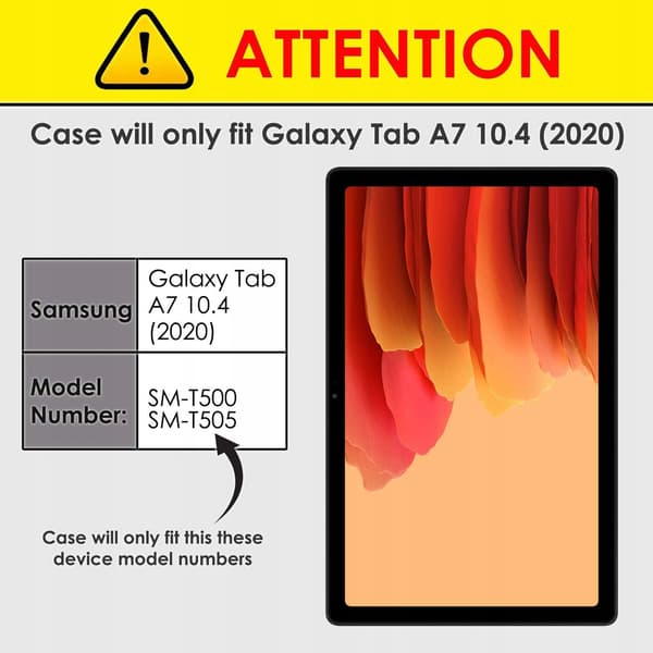 VIHREÄ TABLETTIKUORI SAMSUNG TAB A7 10.4':LLE