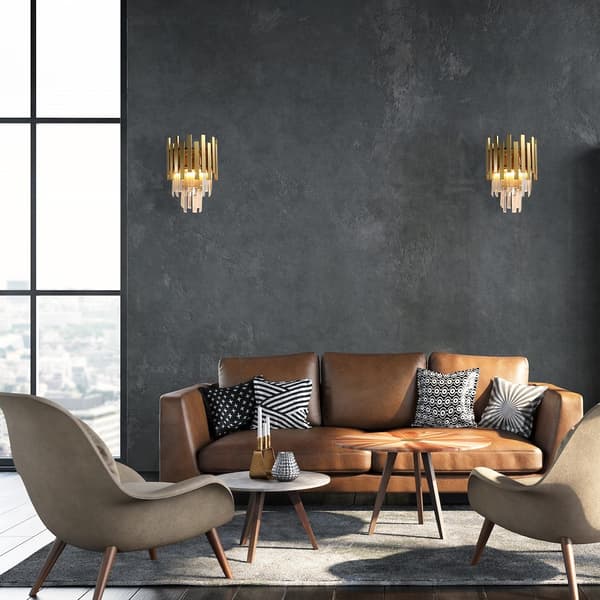 ASPEN VÆGLAMPE 1 E14 GULD MILAGRO ML5998