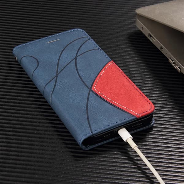 LUKKET COVER TIL OPPO 17 SOLID ETUI MED FLAP MARINEBLÅ