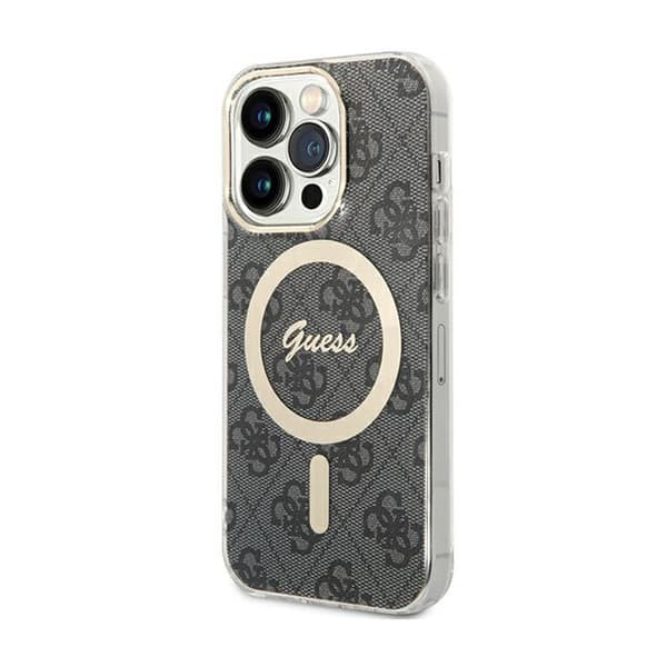Guess 4G MagSafe - iPhone 15 Pro cover (sort)