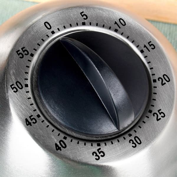 Køkkentimer i stål