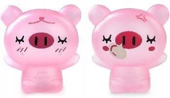 sparegris til børn besparelse pink PVC åben 15 cm