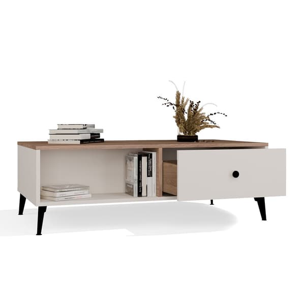 POINT 2S SOFABORD 110 CASHMERE BEIGE EGE CASTELLO 2 SKUFFER STUE