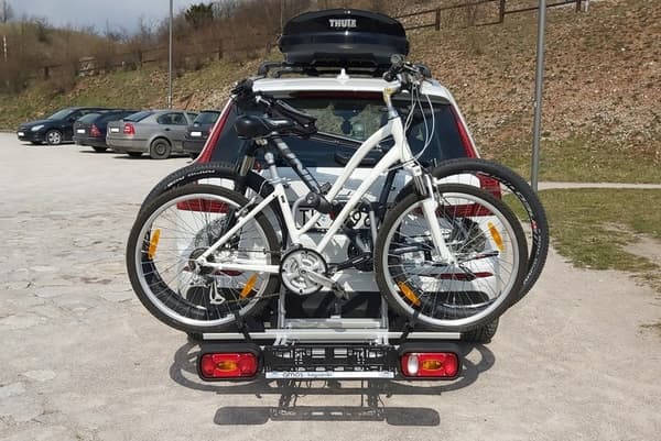 Amos Giro 2 cykelplatform til 2 cykler - 13 pinde