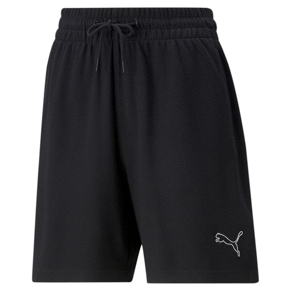 Puma HER 7 HIGH-WAIST dameshorts sorte 84709901 r M