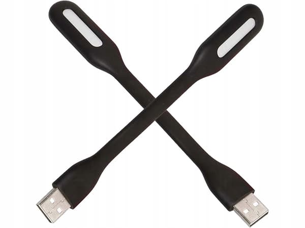USB-lampe 6 LED sort (1000) GAB_A