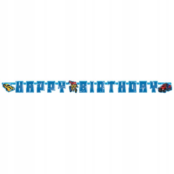 Transformers banner 1 stk.