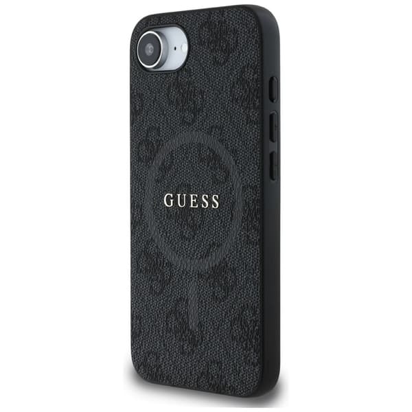 Guess 4G Ring Classic Logo MagSafe - iPhone 16e cover (sort)