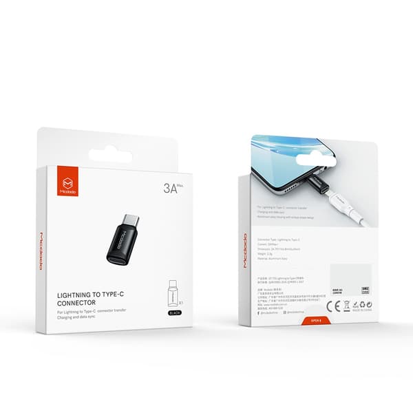 MCDODO ADAPTER USB-C USB TYP C TILL LIGHTNING IPHONE 15 PRO MAX