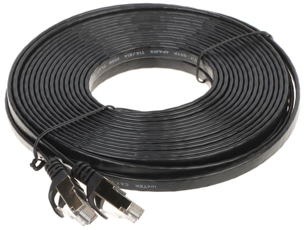 Unitek Patchcab RJ45/7/10-FL netledning 10,0 m