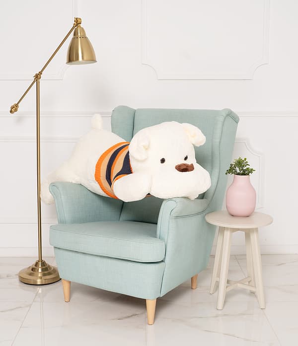 Dog Dexter 100cm - Hvid