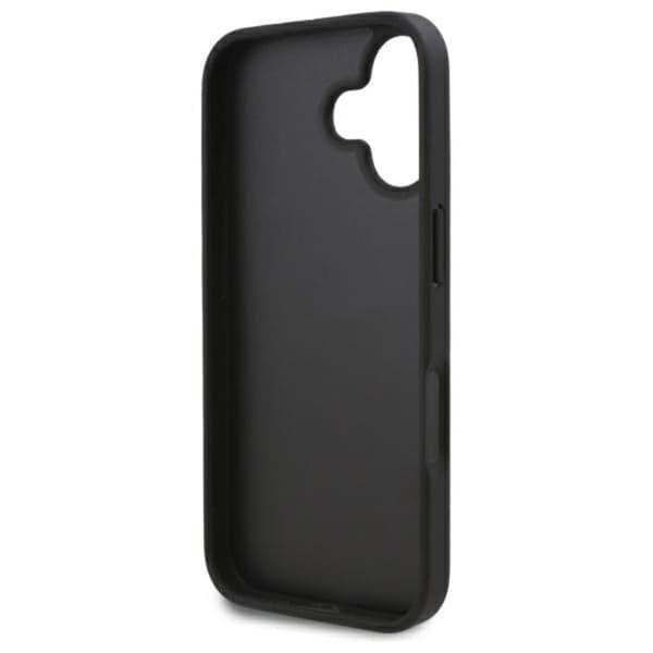 Karl Lagerfeld Cardslots Monogram - iPhone 16 -kotelo (musta)