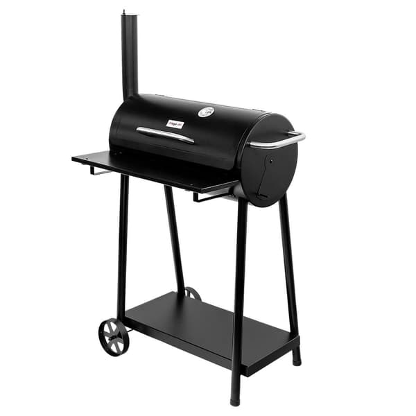 Mega-M hiiligrilli piippulla 53x29 cm musta