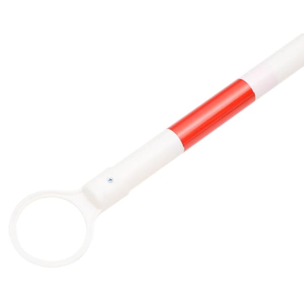 vidaXL Utdragbara trafikkoner, 10 st, ABS, 116-197 cm